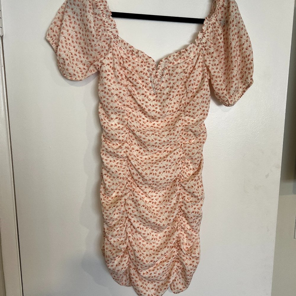 ASTR Ditsy Floral Mini Dress